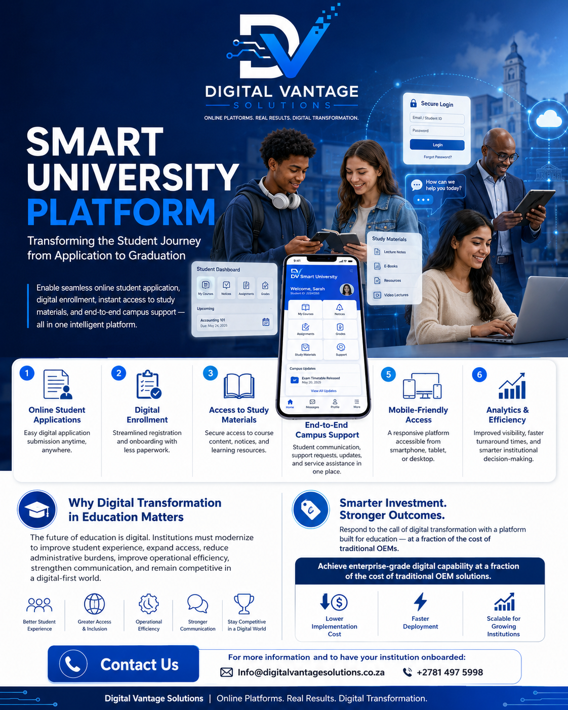 Digital Vantage Smart University Platform